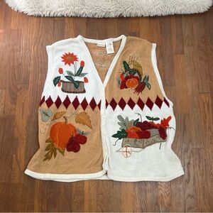 🍂Vintage Bobbie Brooks fall inspired knit sweater vest